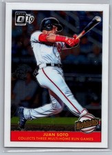 2019 Donruss Optic #H8 Juan Soto Highlights