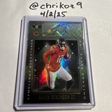 2021 Panini Illusions Limelight Signatures #27 Allen Robinson II Auto /199