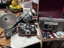 Lot of Vintage Cameras Untested