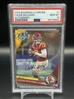 Caleb Williams 2023 Bowman Chrome U AUTO PSA 10 Rookie RC BEARS