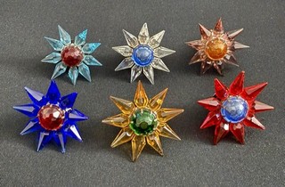 6 MATCHLESS WONDER STAR # 100 CHRISTMAS TREE LIGHTS 6 COLORS NOT WORKING