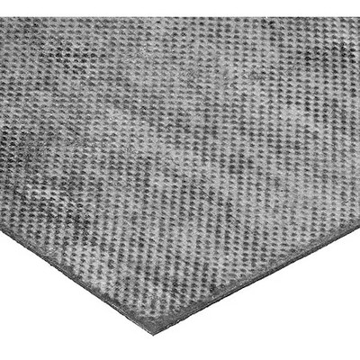 Zoro Select Bulk-Rs-Nfr70-242 1/8'' 2-Ply Cloth Inserted Neoprene Rubber Sheet,,