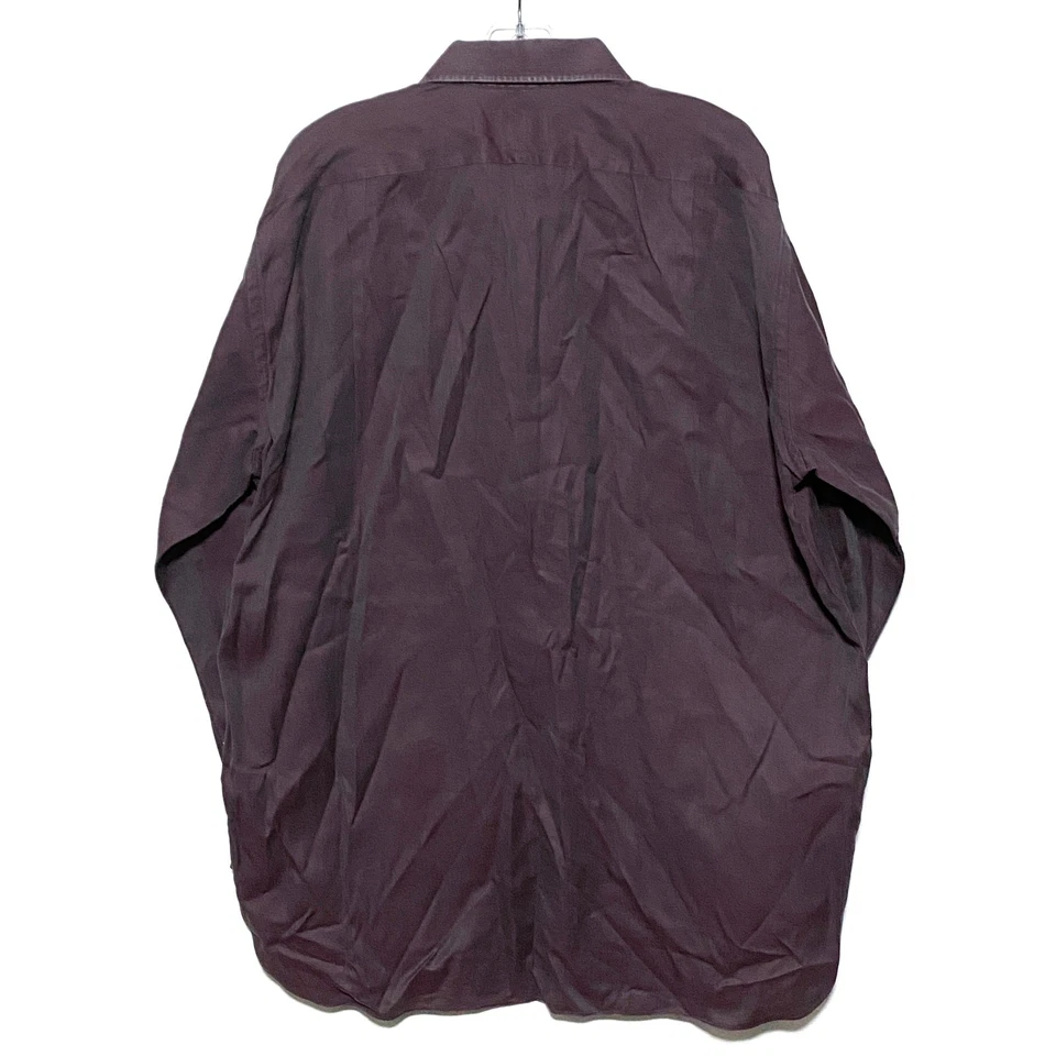 Lorenzini 意大利制造 Neiman Marcus 纽扣正装衬衫 17 - 43 大号棉质 — 第 2/4 张图片