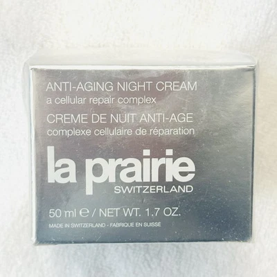 La Prairie Anti-Aging Night Cream 1.7 fl oz sealed discontinued HTF NIB - Image 1 of 4