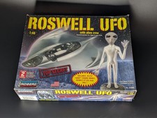 Listing image for Lindberg Roswell UFO w/ Alien Crew 1:48 Model Kit #91005 Unassembled