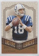 2020 Panini Legacy Lasting Legacies Peyton Manning #LL-PMA HOF 0oq6