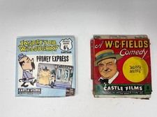 8mm film lot - Inspector Willoughby; WC Fields