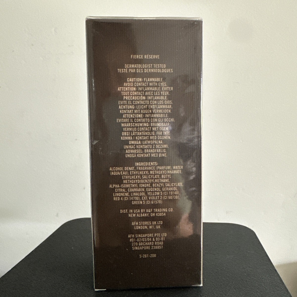 Fierce Reserve by Abercrombie & Fitch for Men 1.7oz Eau De Cologne