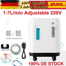 1~7L/min SauerstoffKonzentrator Tragbarer intelligenter Sauerstoffgerät 220V DE