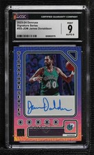 2023-24 Panini Donruss Signature Series James Donaldson CGC 9 Mint Auto 0h2x