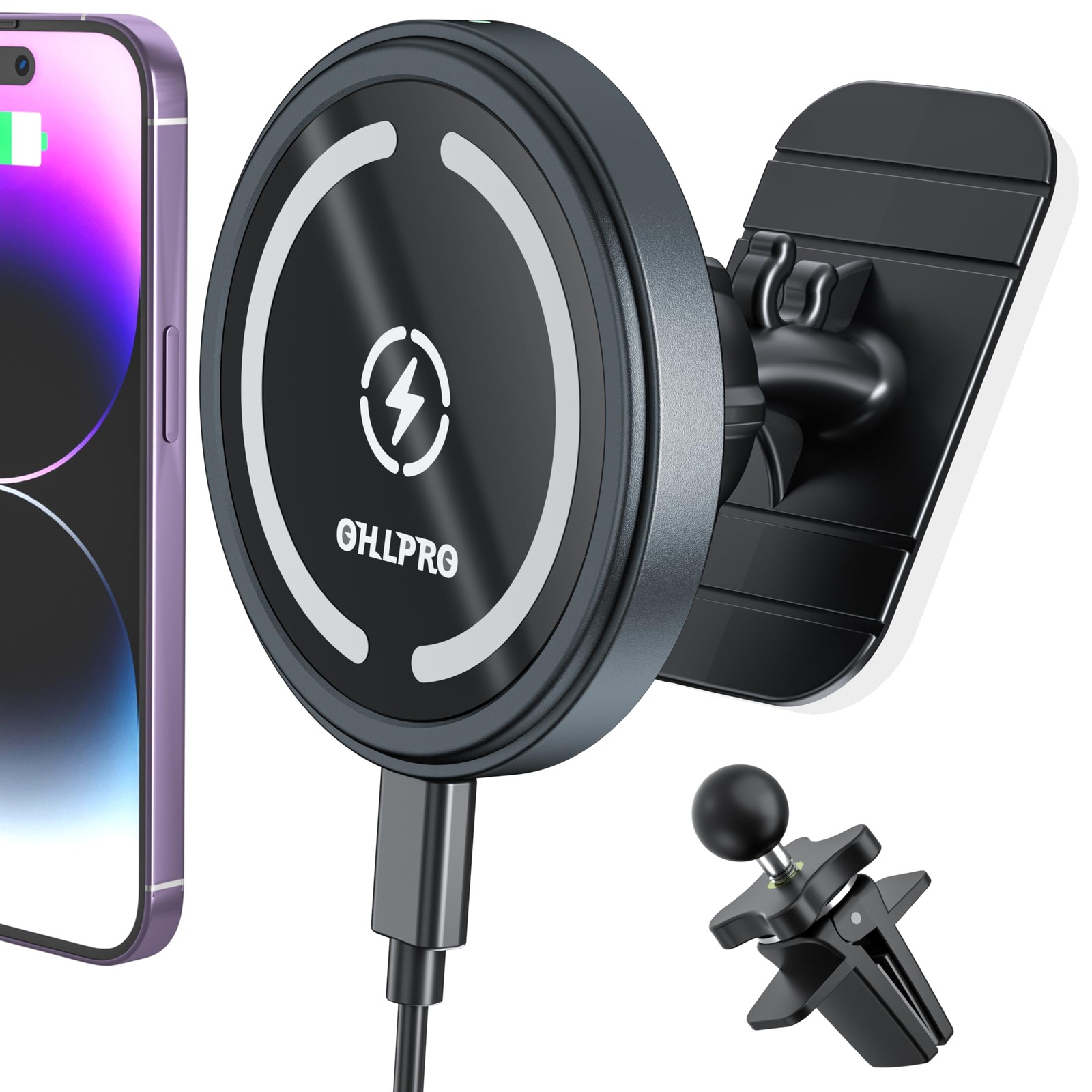 MagSafe Wireless Car Mount Charger