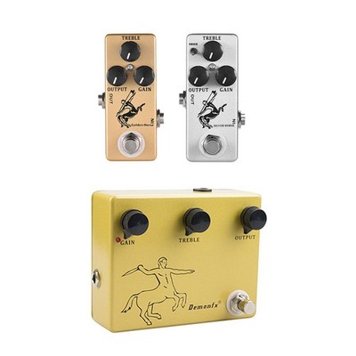 Mosky Golden/Silver Horse Demonfx K-C DRIVE Overdrive Effect Pedal True Bypass
