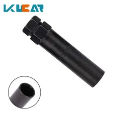 Kucar Black Wheel Lock Socket Key Tool Remover for 6 Spline Lug Nuts Dual Hex