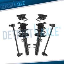4pc Front Struts w/ Coil Spring Assembly Sway Bar Links Kit for 2013 Ford Escape
