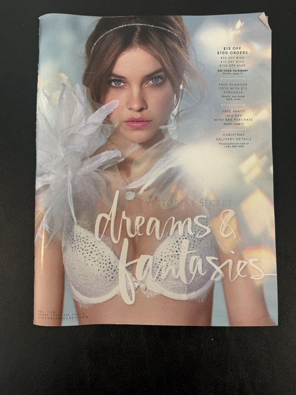 2013 Holiday VICTORIA'S SECRET Dreams & Fantasies Catalog Christmas Vol 1