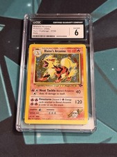 Blaine's Arcanine 1/132 Gym Challenge Holo on eBay
