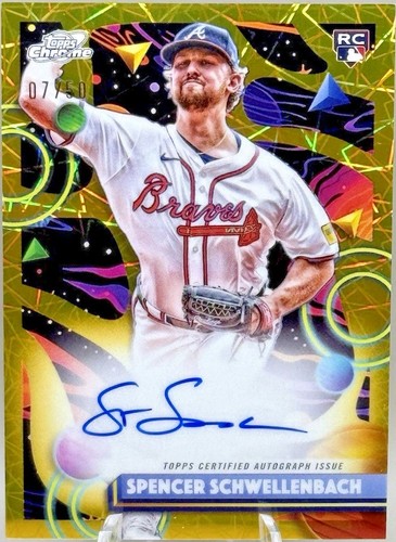 2025 Topps Tier One - Base Autographs Spencer Schwellenbach #BA-SS