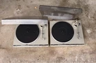 2 x Technics SL-Q300 Direct Drive Quartz Turntables SOLD AS IS NOT WORKING PARTS