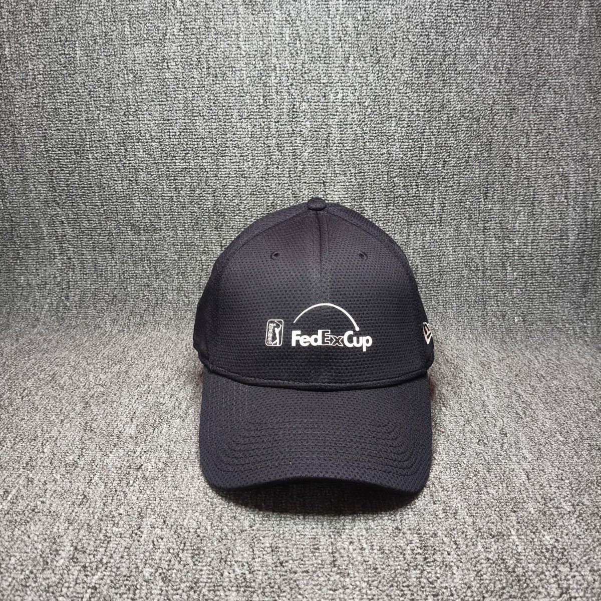 New Era FedExCup Black Golf Cap Hat Embroidered Logo