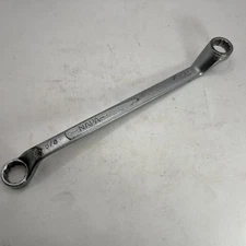 Vintage NAPA NDF-103 Offset Box End Wrench 9/16 & 5/8 Forged In USA