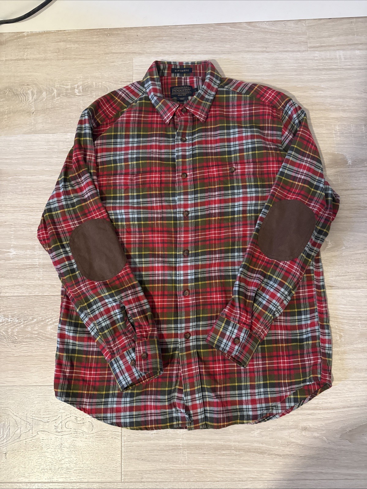 Pendleton Hawthorne lightweight Flannel Shirt Men… - image 1