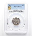 New Listing1916 Indian Head Buffalo Nickel MS64 PCGS a5576