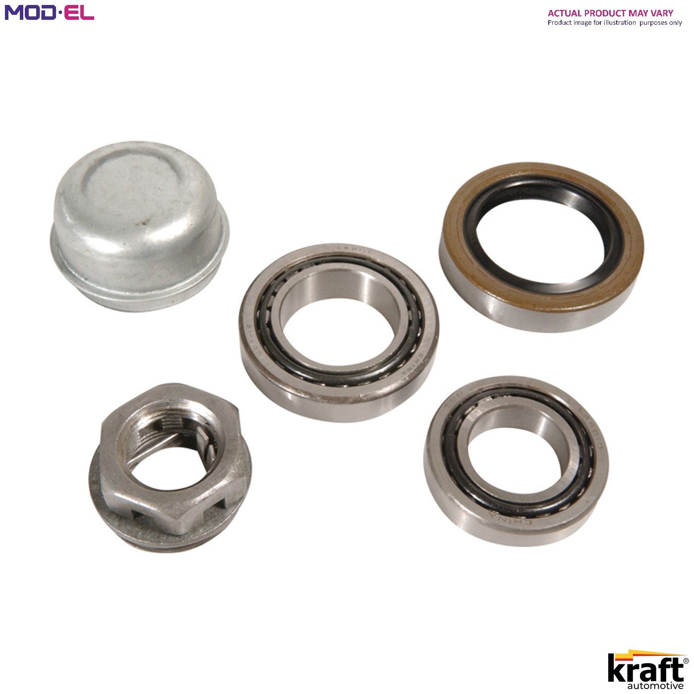 Wheel bearing Front Axle 4100032 KRAFT AUTOMOTIVE for SEAT VW SKODA AUDI - Image 3