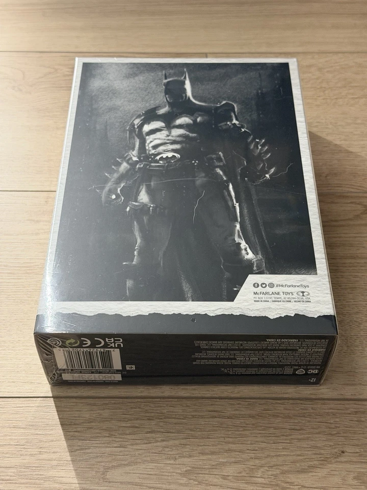DC Multiverse Batman por Todd McFarlane esboço autógrafo etiqueta dourada limitada 510 peças - Imagem 4 de 4