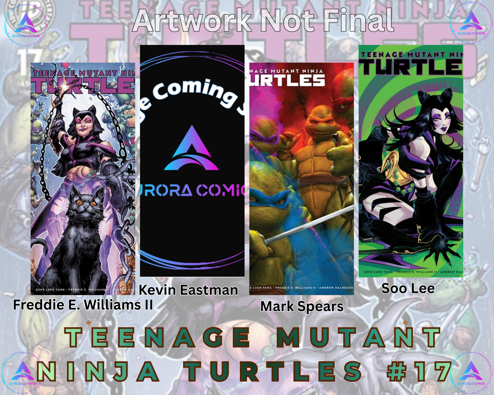 🟣Teenage Mutant Ninja Turtles #17 Presale 4/8/26 (FOC 3/2/26) Cover Select