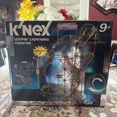 This is the K'NEX Loopin' Lightning Coaster building set