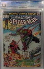 The Amazing Spider-Man #122 Comic Book 1973 Death of Green Goblin CGC 7.5