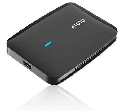 AI Box Upgrade Wireless CarPlay/Android Auto Adapter Compatible w/ YouTube, Plug