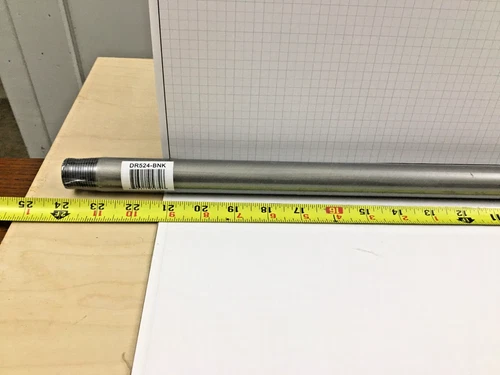 Minka-Aire 24 Inch Ceiling Fan Downrod, 1" OD, - ‎Burnished Nickel - DR524-BNK - Picture 1 of 4