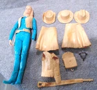 Jane West, Figure, Accessories, Johnny West, Marx, Vintage, Doll, Western