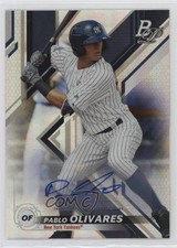 2019 Bowman Platinum Wal-Mart Top Prospects Pablo Olivares #TOP-38 Auto 2f4