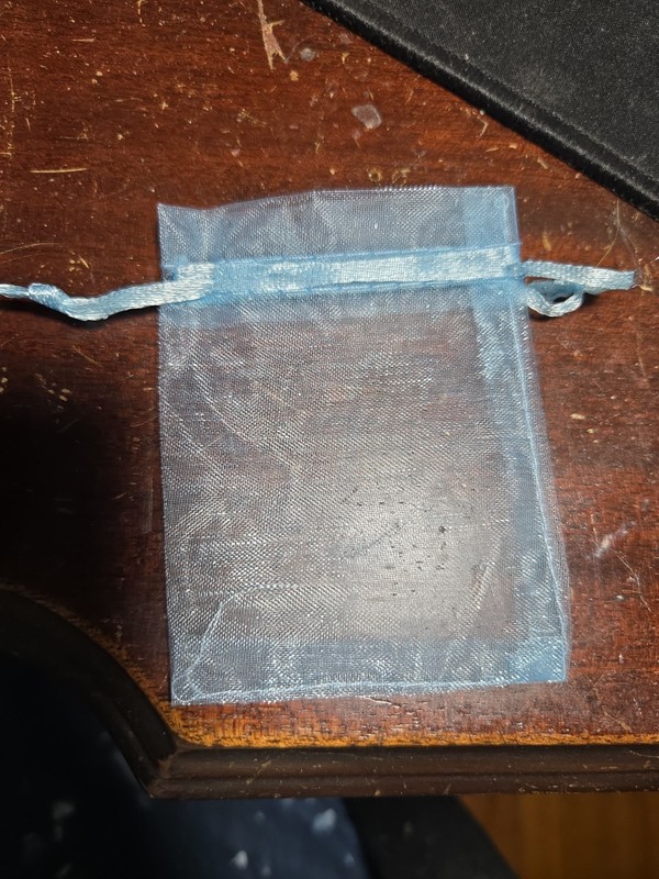 Light Blue Sachet Pull Ribbon Bags Approx 50 NEW