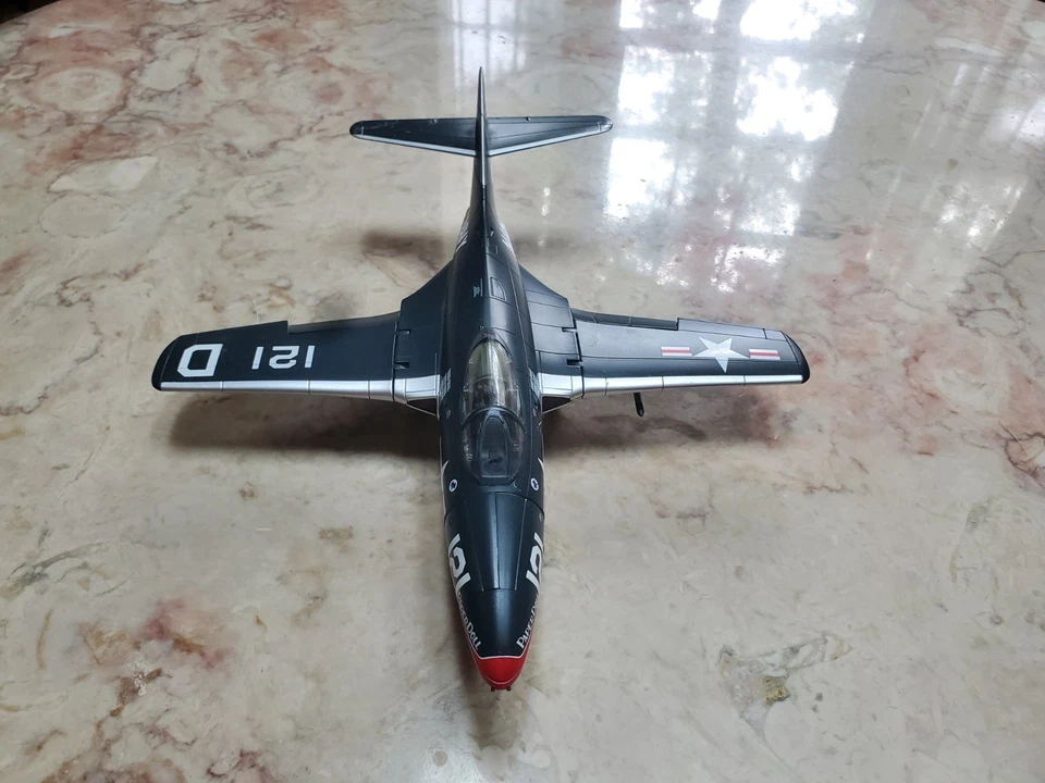 Hobby Master Grumman F9F-2 Panther Paper Doll VF-781 USS Bon Homme Richard 1951 - Image 4 of 4