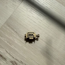 Airsoft G Series Extended Backplate black and gold G Logo Fits Any Gen Prop!!!!