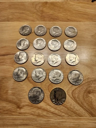 Kennedy Half Dollar Lot of 14*Various Dates*1983 Proof*Nice Set*