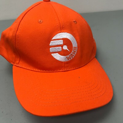 Wahii Fueling Better Orange Hat Adjustable Plastic Strap