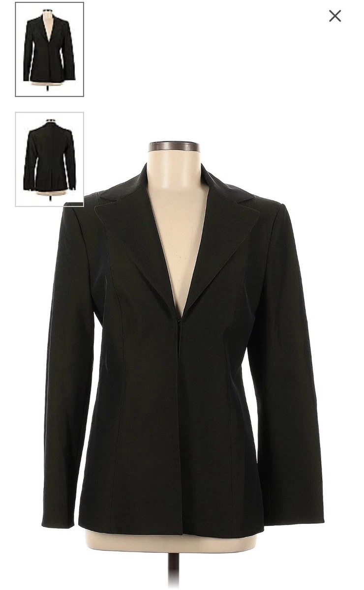 Blazer Femme Bebe – Taille 0, Noir, Occasion Très Bon État, Fabriqué Aux États-Unis