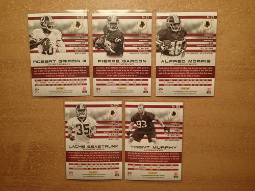 WASHINGTON REDSKINS-Team Sets-IN SLEEVES-Pick Your Choices-NFL FB-See Discount - Picture 29 of 43
