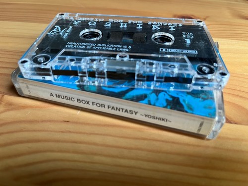 X Japan A Music Box For Fantasy Yoshiki Cassette Tape (Sony Music 1992) カセットテープ - Picture 4 of 4
