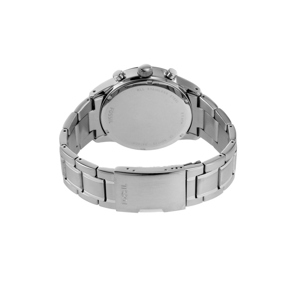 Fossil BQ1125IE Orologio Uomo Cronografo – Acciaio, Design Classico E Sportivo