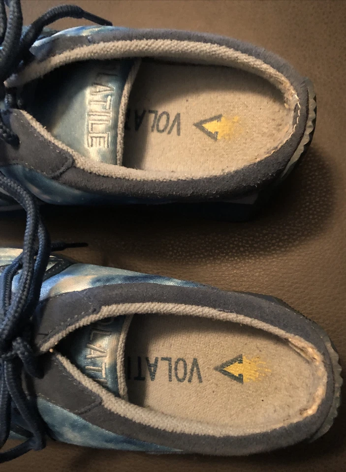 Volátiles Zapatos de Plataforma Vintage ULTRA RAROS ENCARCELAMIENTO Y2K Talla 7.5 Gótico Punk Foto 4 de 4