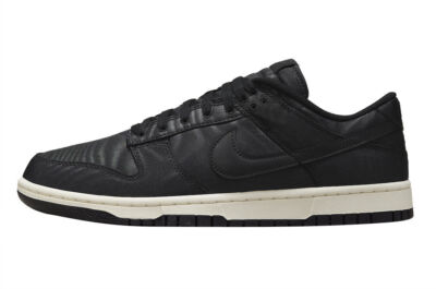 Size 8 - Nike Dunk Low Black Canvas