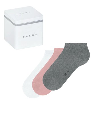 FALKE Happy Box 3er Pack Damen Sneaker Socken,  Geschenkbox, NEU-49152