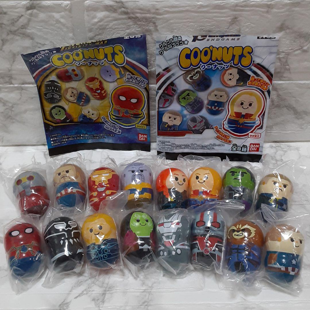 BANDAI Marvel Avengers nut-shaped figure Coo