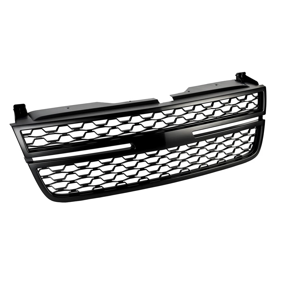 Front Upper Grille Fit For 2005-2007 Chevrolet Silverado 1500 2500 3500 Classic Foto 3 de 4