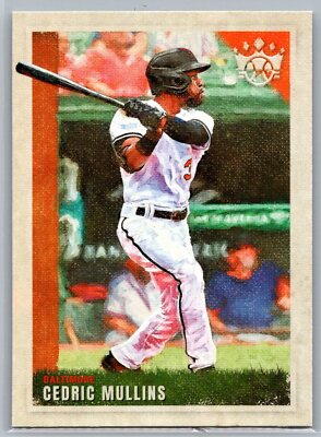 2022 Panini Diamond Kings  Baseball #54 Cedric Mullins  Baltimore Orioles